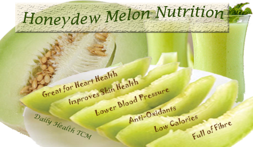 Honeydew Melon Nutrition